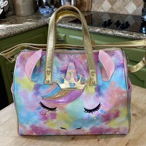 Girls tie dye overnight bag